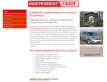 Tablet Screenshot of independenttaxis.co.uk